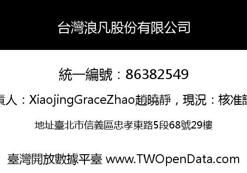 台灣浪凡股份有限公司