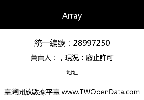 Array