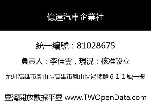 億達汽車企業社