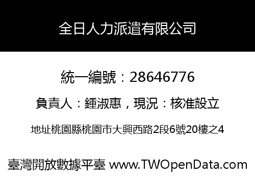 全日人力派遣有限公司