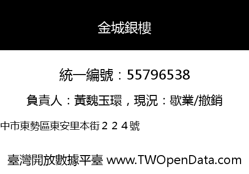 金城銀樓