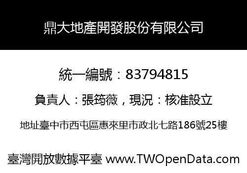鼎大地產開發股份有限公司