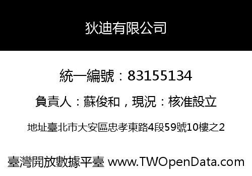狄迪有限公司