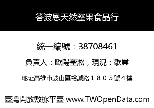 答波恩天然堅果食品行
