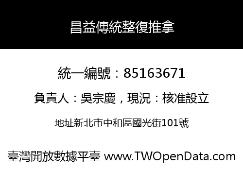 昌益傳統整復推拿