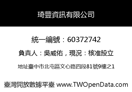 琦豐資訊有限公司