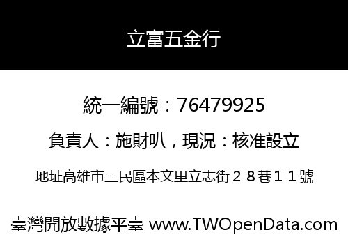 立富五金行