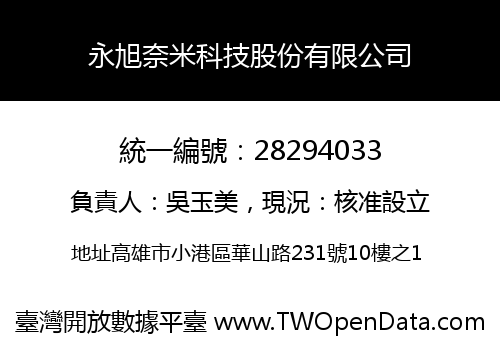 永旭奈米科技股份有限公司