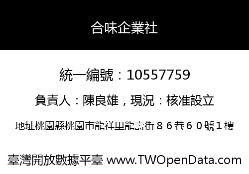 合味企業社