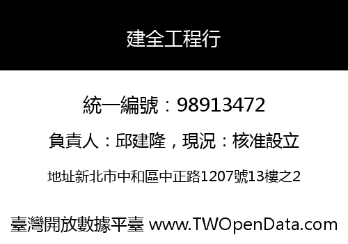 建全工程行