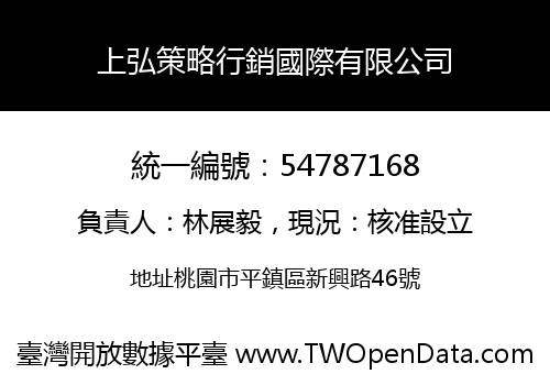 上弘策略行銷國際有限公司