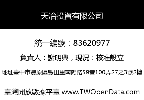 天冶投資有限公司