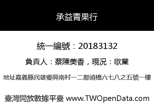 承益青果行