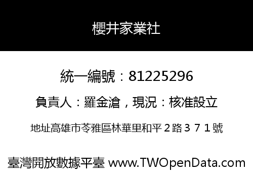 櫻井家業社