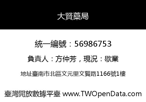 大賢藥局