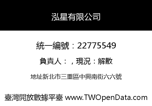 泓星有限公司