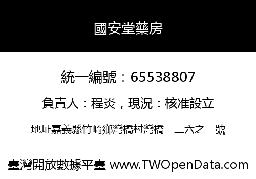 國安堂藥房