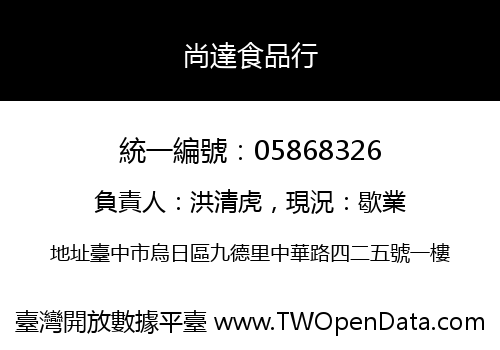 尚達食品行