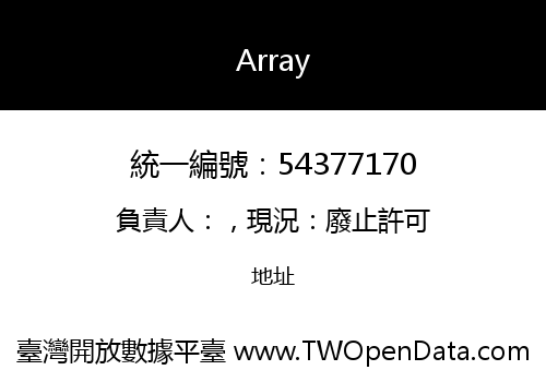 Array
