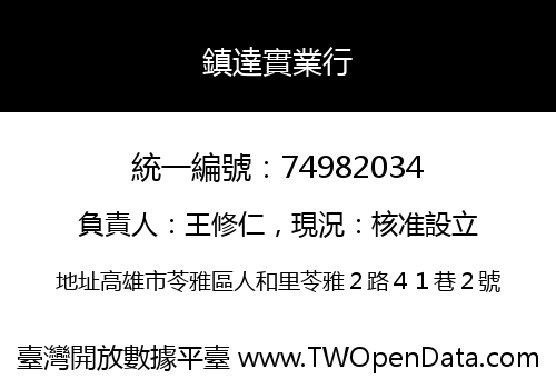鎮達實業行