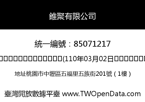 錐聚有限公司