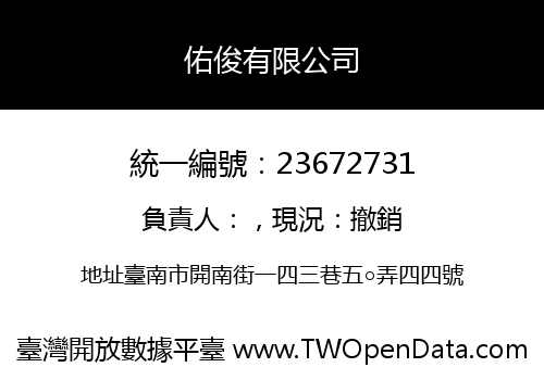 佑俊有限公司