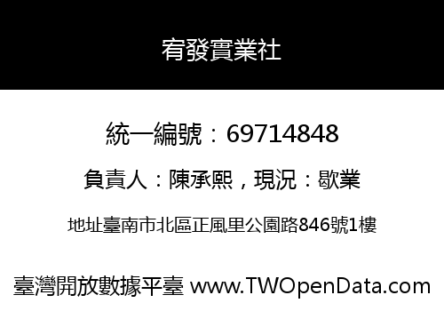 宥發實業社