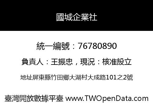 國城企業社