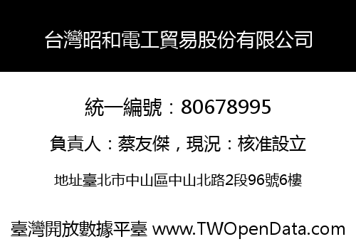 台灣昭和電工貿易股份有限公司