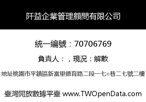 阡益企業管理顧問有限公司