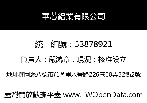 華芯鋁業有限公司