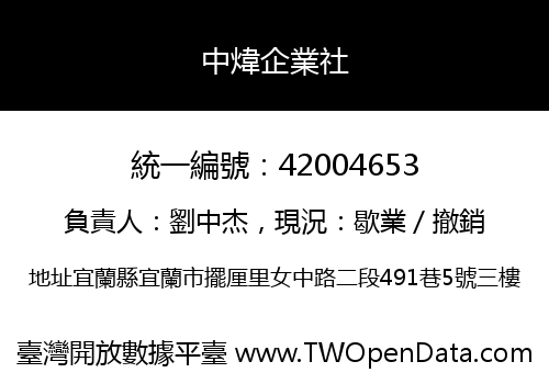 中煒企業社