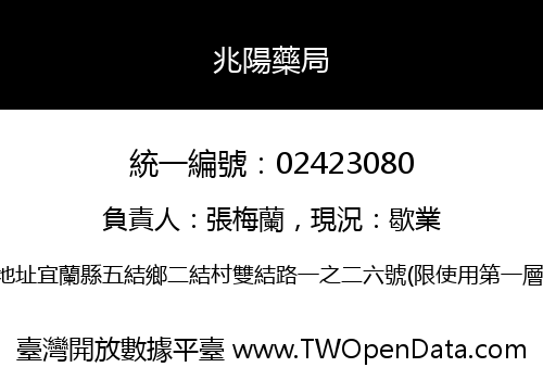 兆陽藥局