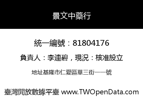 景文中藥行