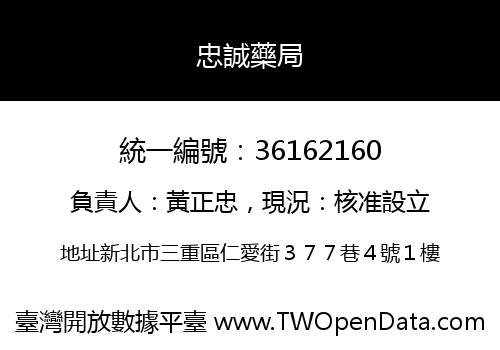 忠誠藥局