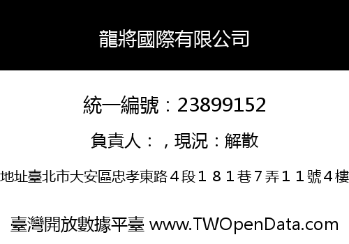 龍將國際有限公司