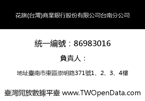 花旗(台灣)商業銀行股份有限公司台南分公司