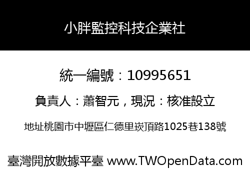 小胖監控科技企業社