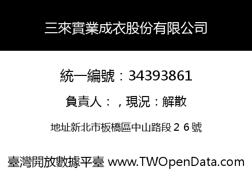 三來實業成衣股份有限公司