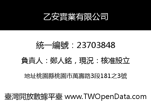 乙安實業有限公司