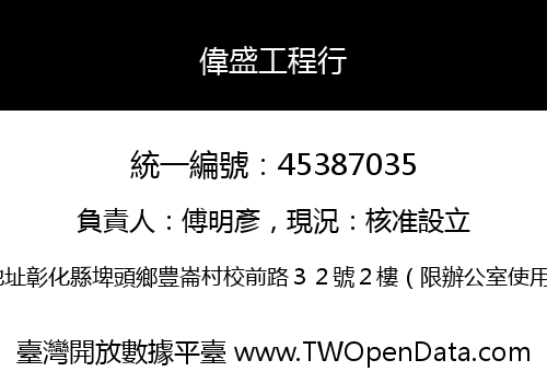 偉盛工程行