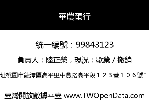 華農蛋行