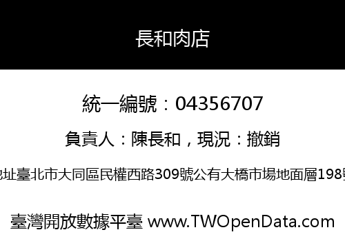 長和肉店