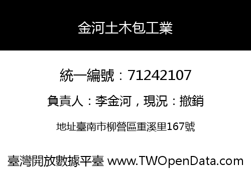 金河土木包工業