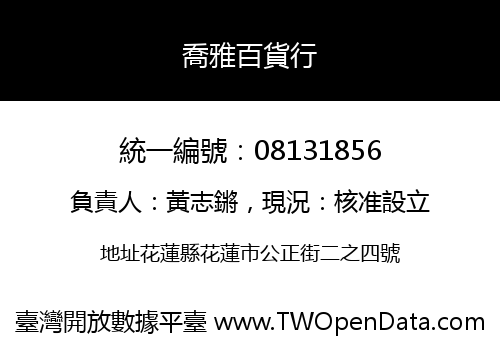 喬雅百貨行
