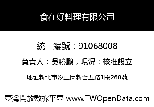食在好料理有限公司