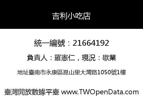 吉利小吃店