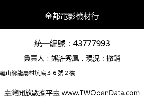 金都電影機材行
