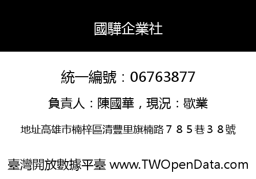國驊企業社