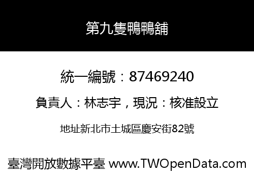 第九隻鴨鴨舖